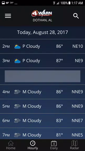 WTVY-TV 4Warn Weather zrzut ekranu 2