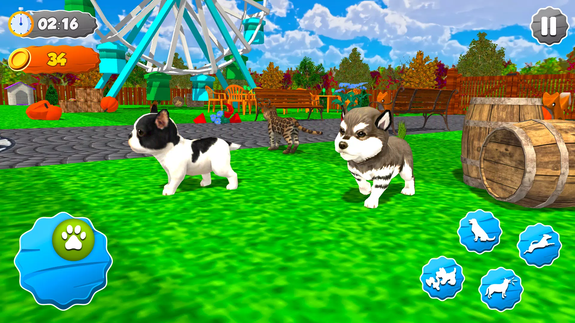 Pet Dog Game: Virtual Dog Sim屏幕截圖1