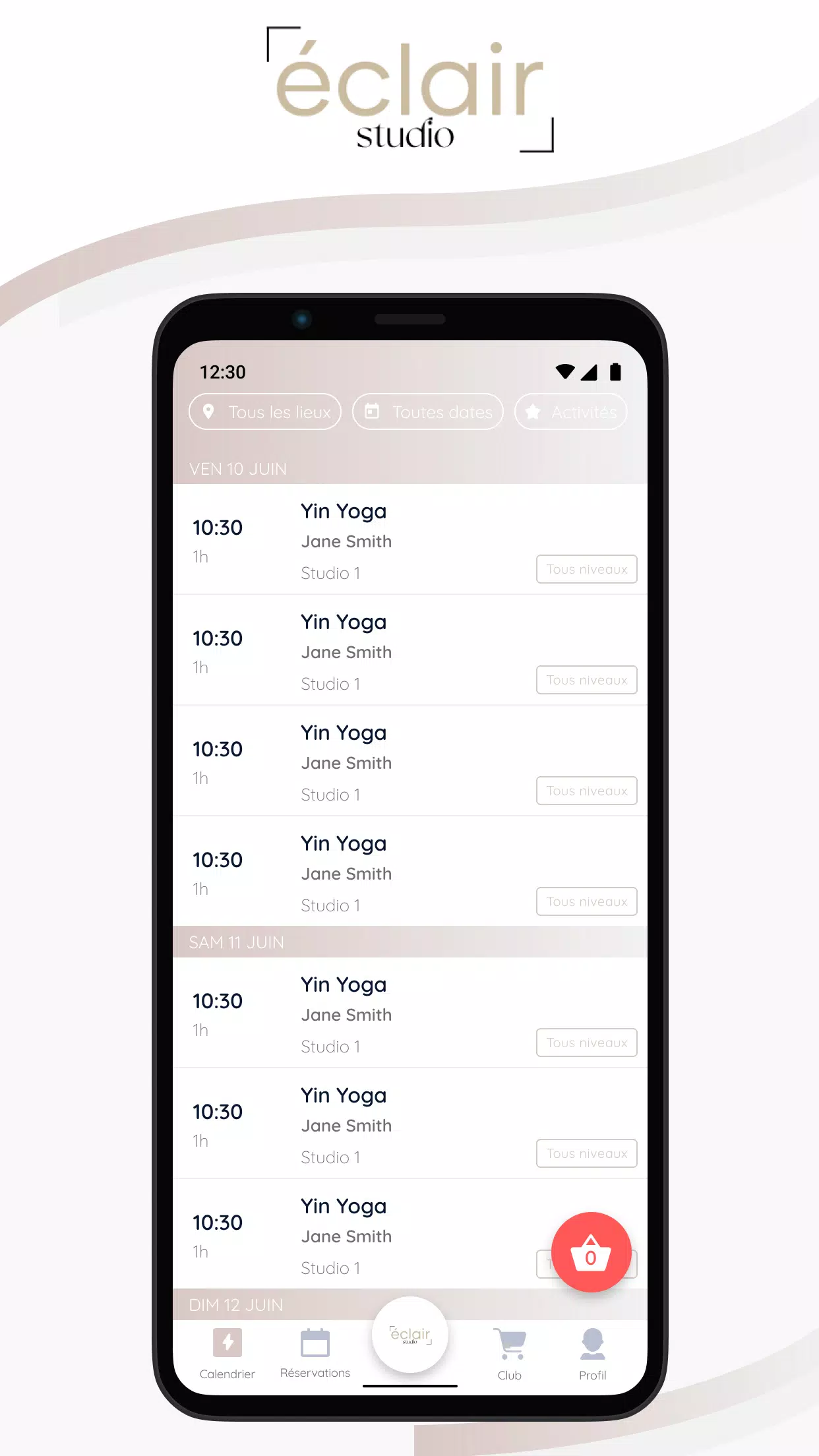 ECLAIR screenshot 1