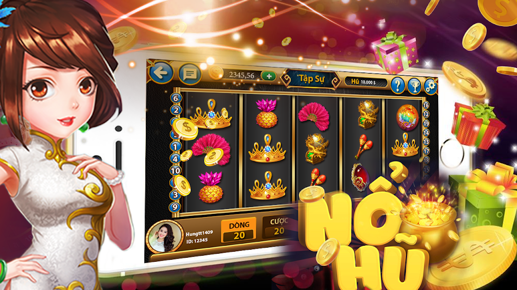 ภาพหน้าจอ Slot - Vuong quoc lucky, Game Danh Bai Doi Thuong 1