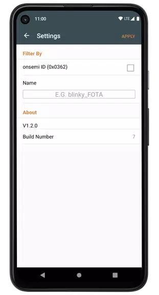 RSL FOTA screenshot 2