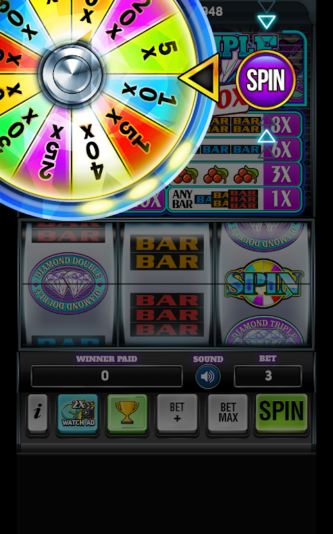 Diamond Deluxe Casino - Free Slot Machines屏幕截圖1