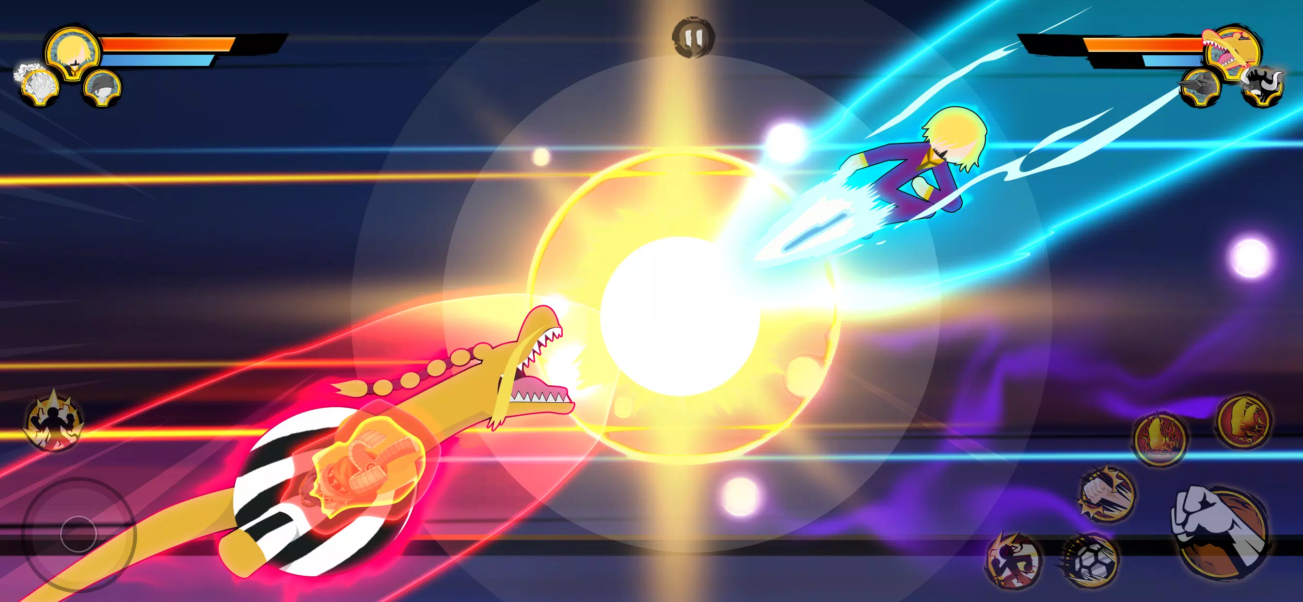 ภาพหน้าจอ Stick Pirates - Brawl 3v3 4