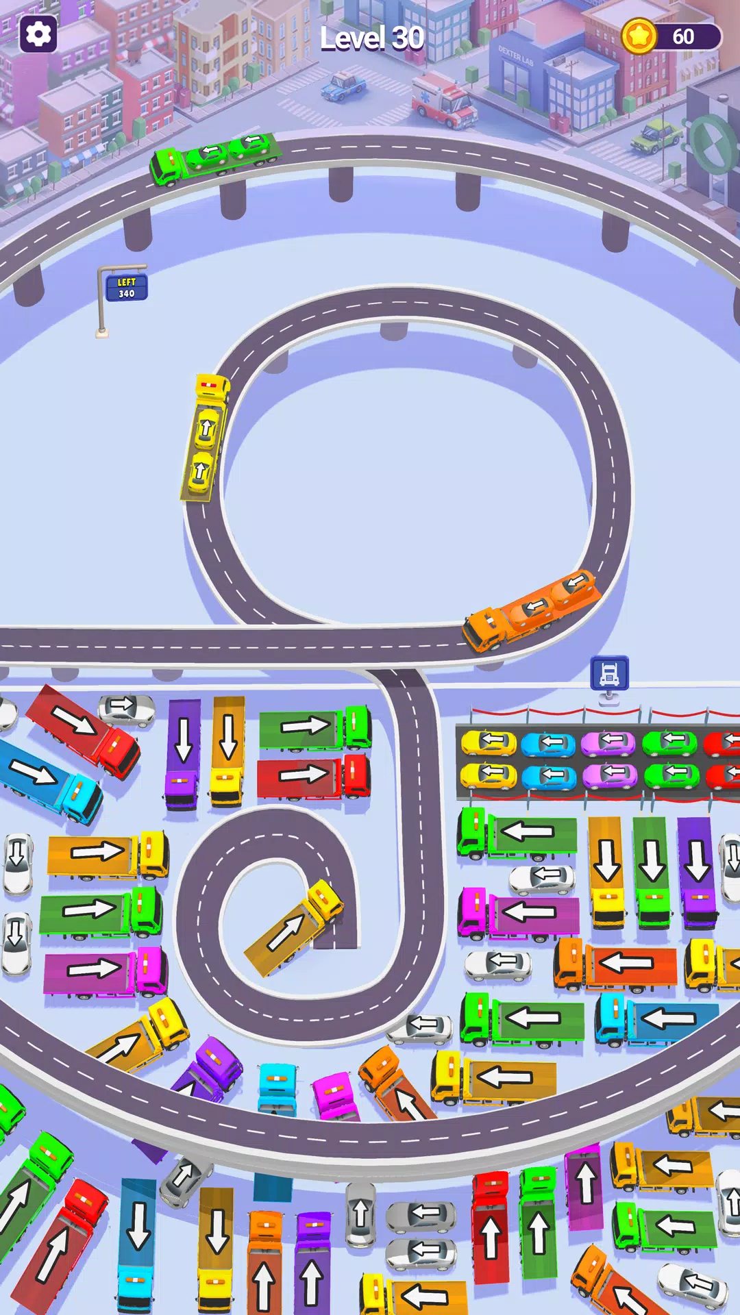 Mini Car Jam: Parking Puzzle captura de pantalla 3