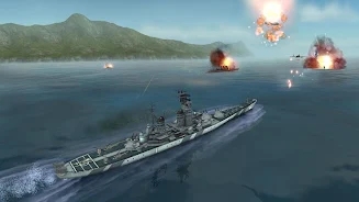 WARSHIP BATTLE:3D World War II Ảnh chụp màn hình 1