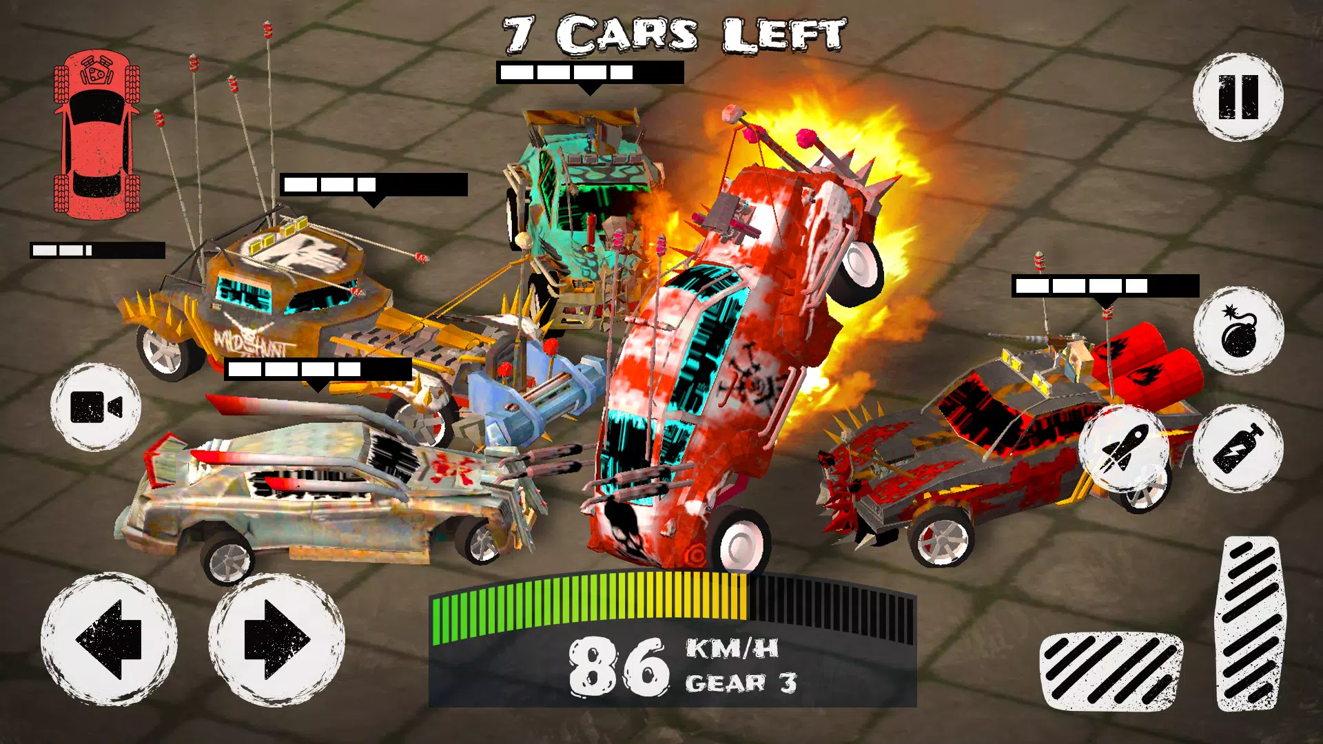 Car Demolition Game Captura de pantalla 1