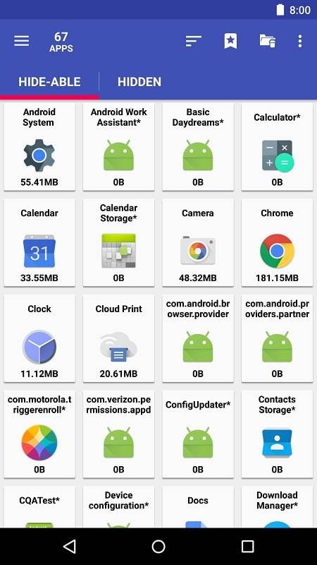 AppMgr Pro III स्क्रीनशॉट 3