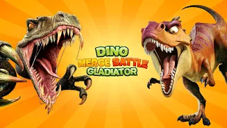 Dinosaur Merge Battle Fight экрана 1