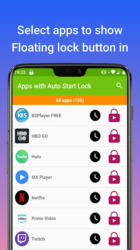 Touch Lock Screen lock ကိုဖန်သားပြင်3