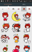 ภาพหน้าจอ Emoji Stickers for chat Apps 2