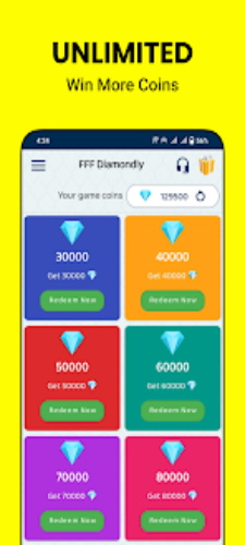 ภาพหน้าจอ Diamondly - FFF Diamonds Pro 2