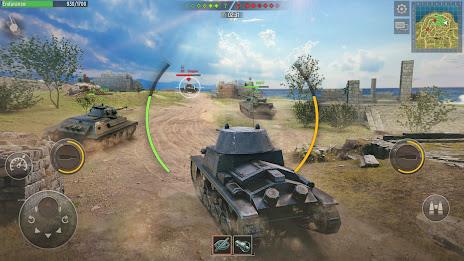 Battle Tanks: Online War games ကိုဖန်သားပြင်3