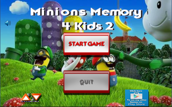 Minions Memory 4 Kids 2 screenshot 1