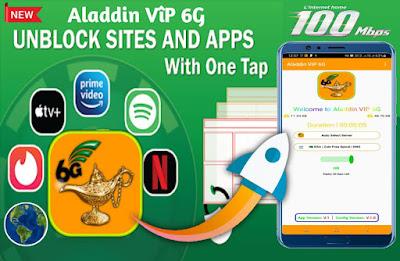 Aladdin VIP 6G-Secure Fast VPN captura de pantalla 2