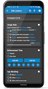Lock Me Out - App/Site Blocker Captura de tela 3