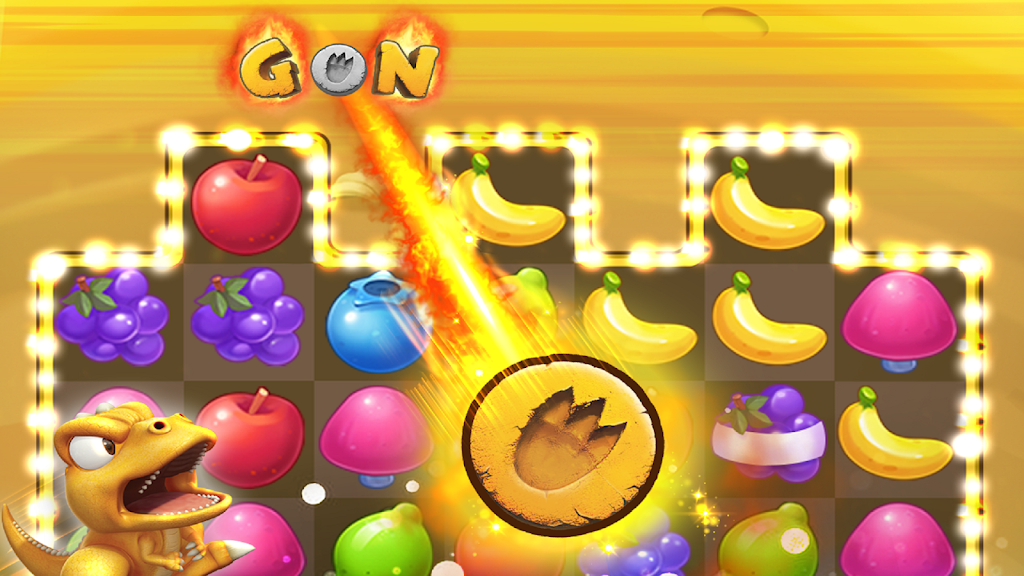 GON: Fruits Match3 Puzzle Capture d'écran 4