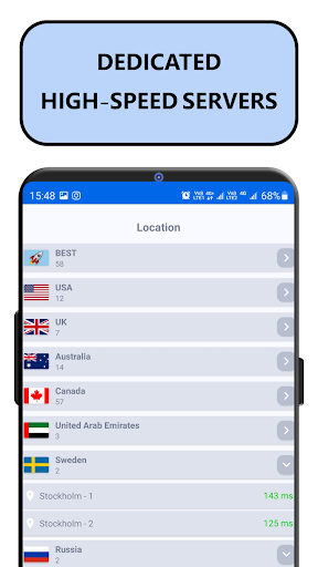 MOBOVPN экрана 4