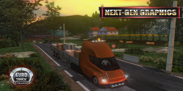 Euro Truck Driver Mod captura de pantalla 1