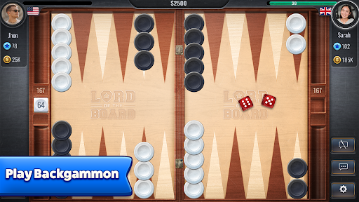 Backgammon - Lord of the Board Capture d’écran1