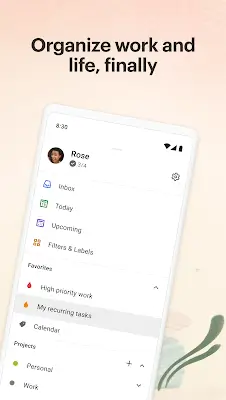 Todoist：待辦列表&計劃屏幕截圖1