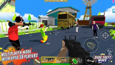 Dude Theft Wars: Offline Games screenshot 2