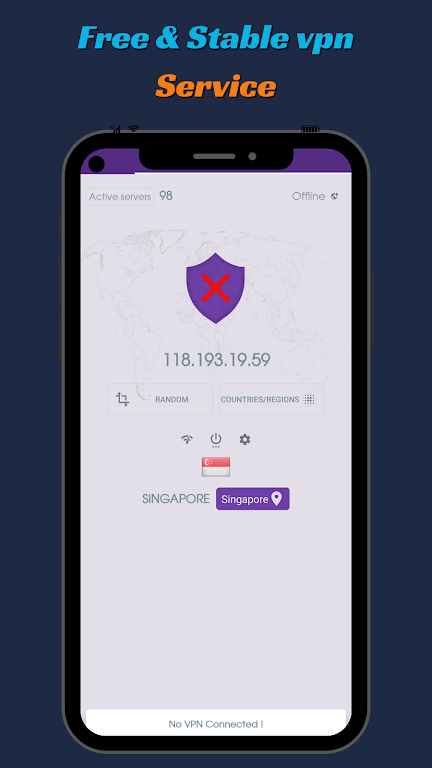 Rozmat Vpn экрана 1