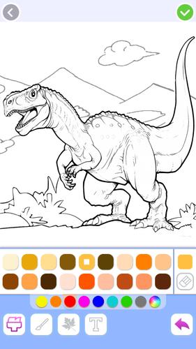 Dino Coloringスクリーンショット2