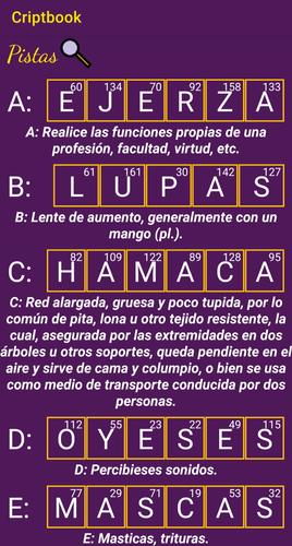 Criptogramas Literarios应用截图第3张
