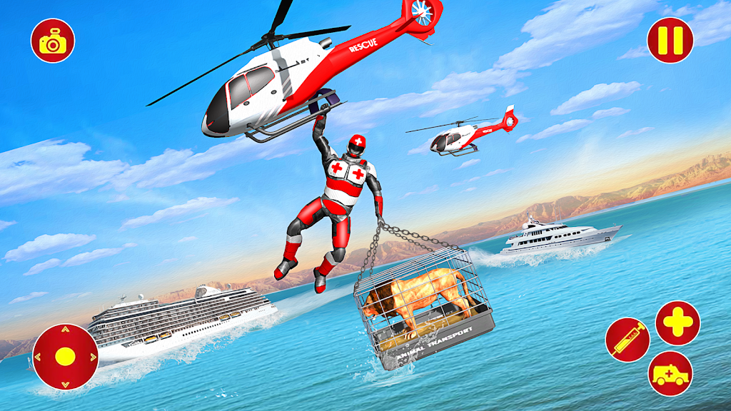 Doctor Robot Animals Rescue ảnh chụp màn hình 2