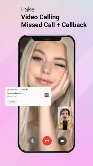 Fake video call - Prank call ekran görüntüsü 1