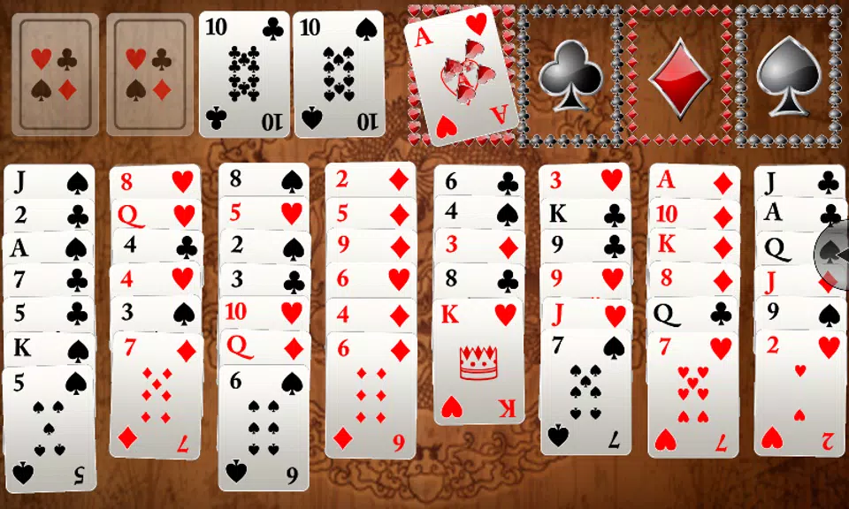 Ultimate FreeCell Solitaire 3D 스크린 샷 1