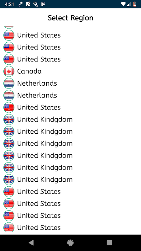 Delta VPN : Secure VPN Proxy : VPN UK, IRAN, USA应用截图第2张