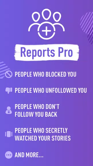 Reports Pro for Instagram Screenshot 1