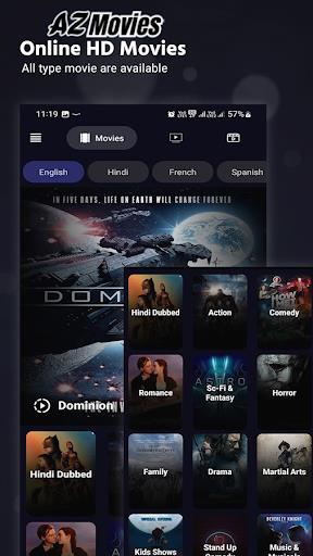 AZmovies: series & movies.应用截图第1张