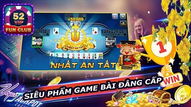 Screenshot 52Vip FunClub Online, Game danh bai doi thuong 1