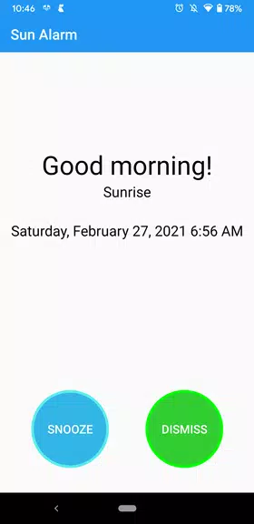 Screenshot Sun Alarm 4