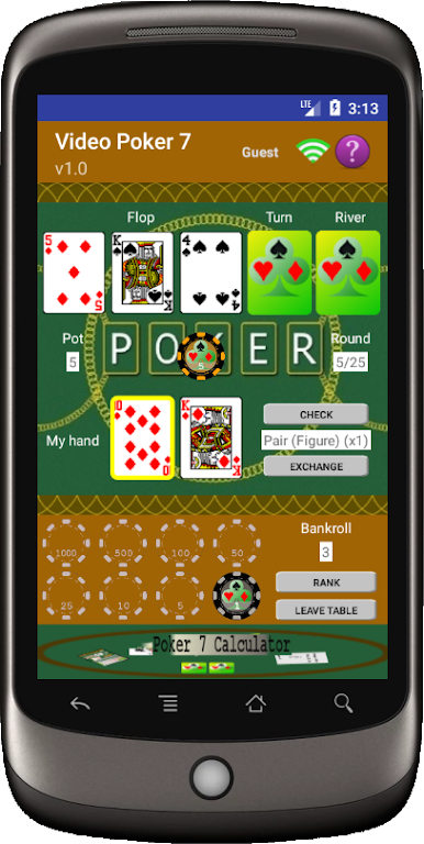 Video Poker 7 스크린 샷 1