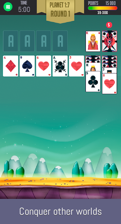 Space Solitaire Screenshot 2