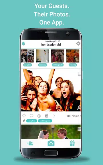WedPics - Wedding Photo App Capture d’écran1
