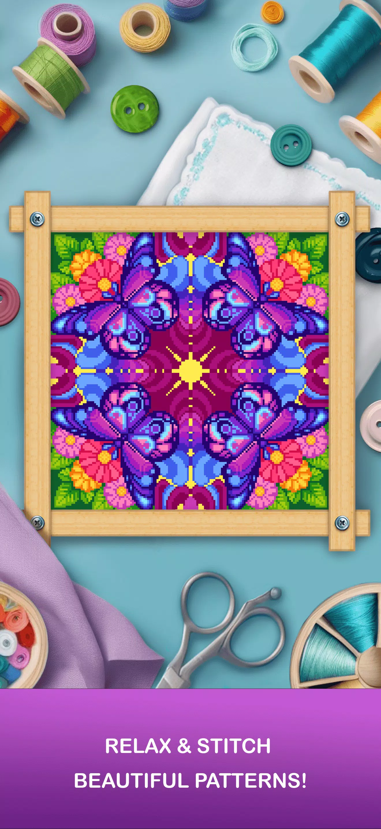 Cross Stitch: Relax & Color Screenshot 4