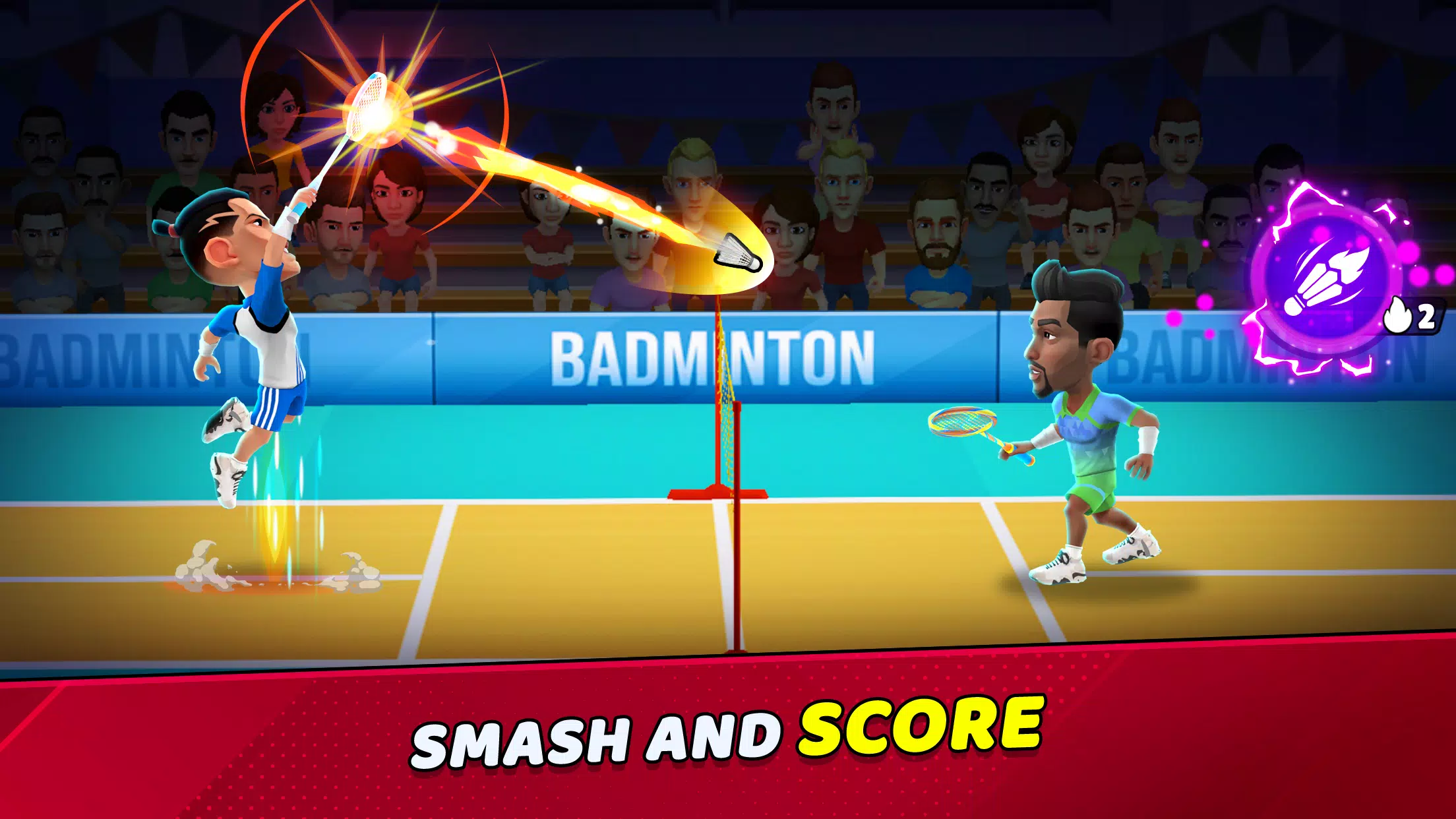 Badminton Clash 3Dスクリーンショット1