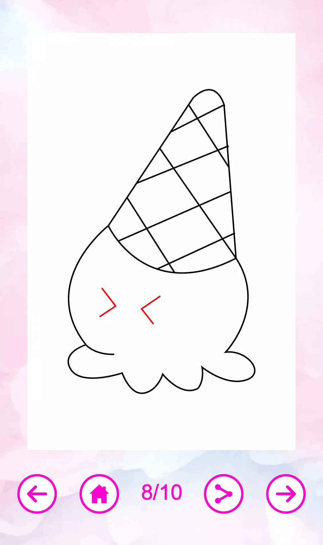 ภาพหน้าจอ How To Draw Cute 4