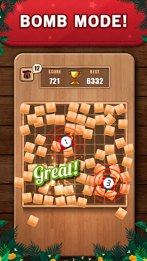 Wooden 100 Block Puzzle Game Скриншот 3