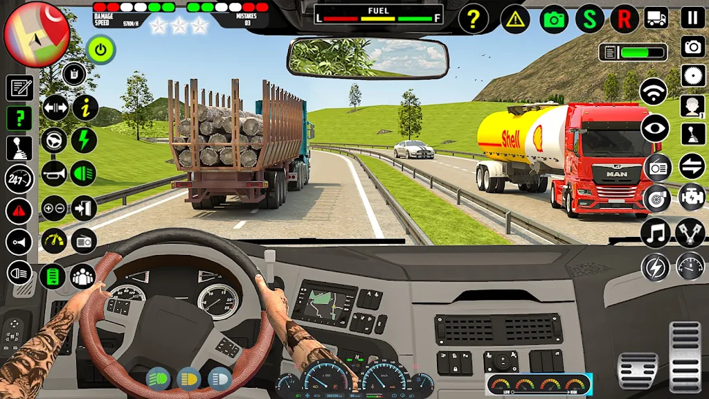 Cargo Oil Tanker Truck Game 3d स्क्रीनशॉट 2