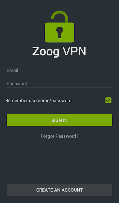 Zoog VPN Screenshot 2