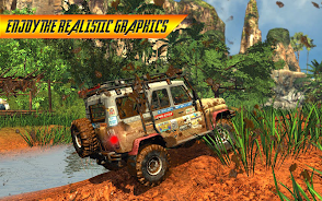 Offroad Jeep Driving Simulator экрана 1