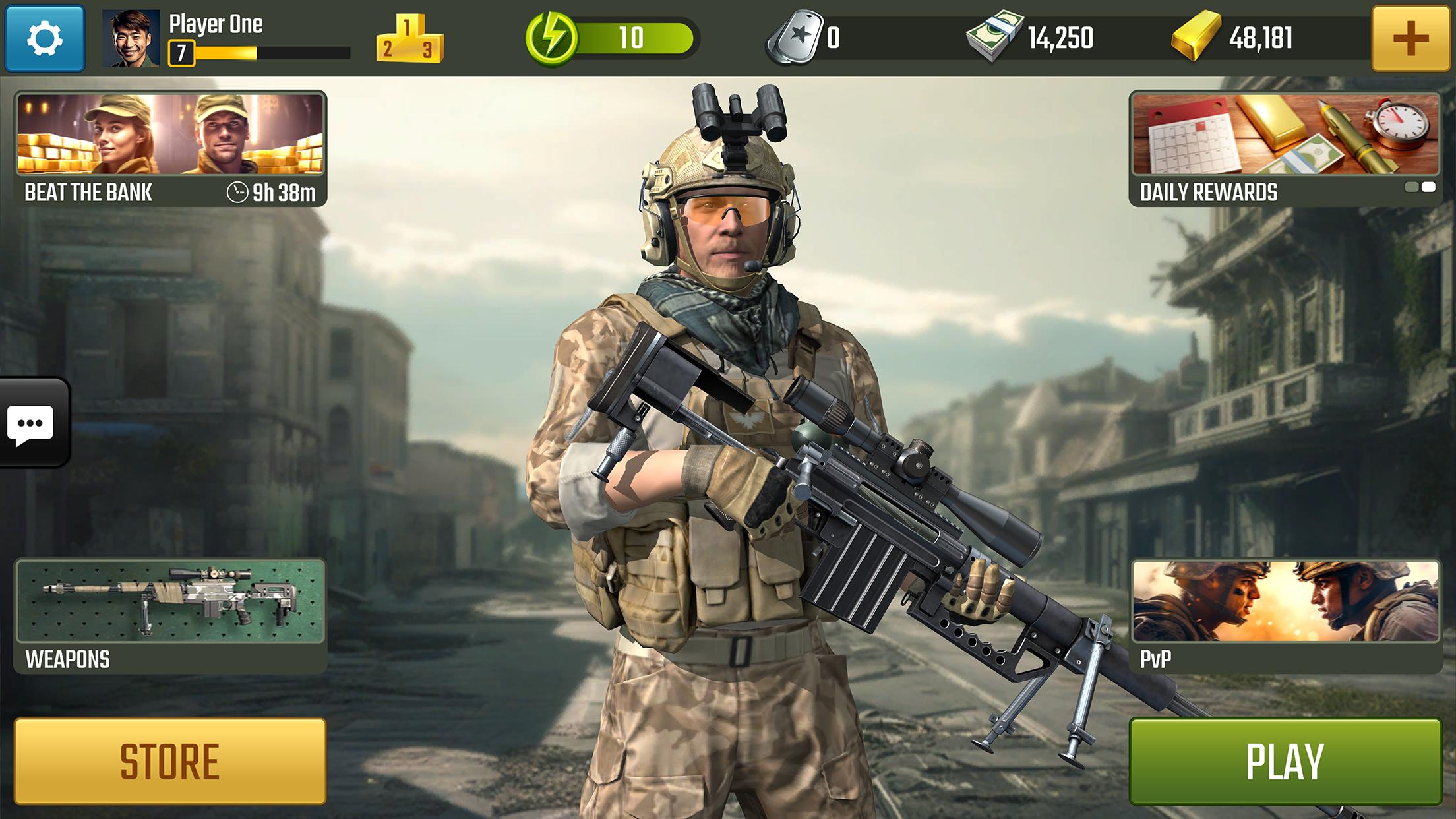 War Sniper captura de pantalla 2