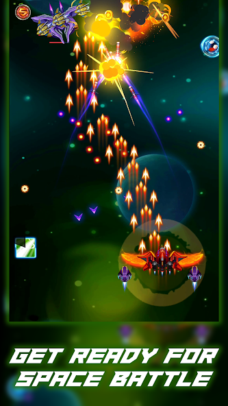 Galaxy Squad: Space Shooter Mod Скриншот 3