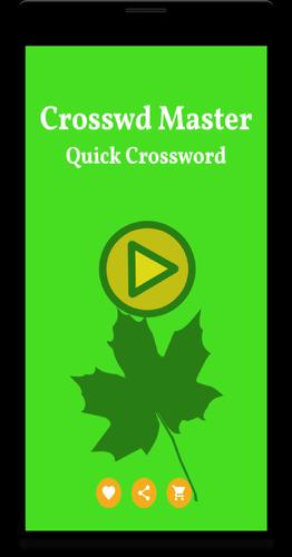 Quick Crossword Master Screenshot 1