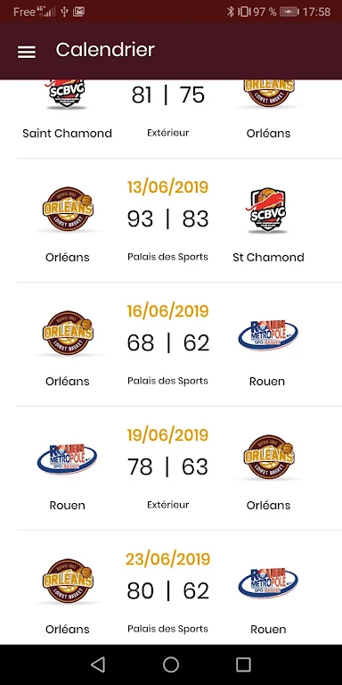 Orléans Loiret Basket - OLB captura de pantalla 3